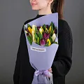 Букет из 25 тюльпанов микс