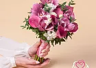 Купить Букет невесты из орхидей и калл в Санкт-Петербурге с бесплатной доставкой: цена, фото, описание