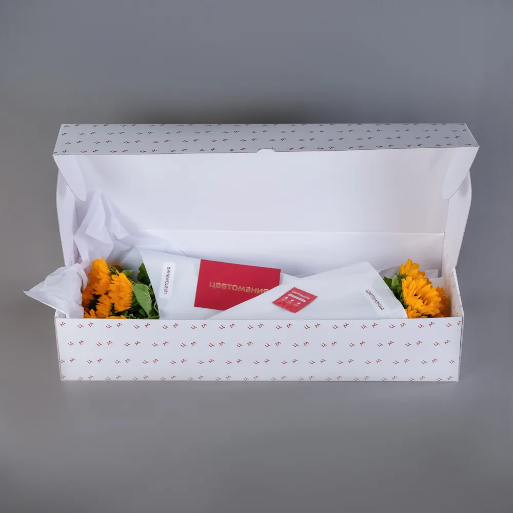 Охапка подсолнухов