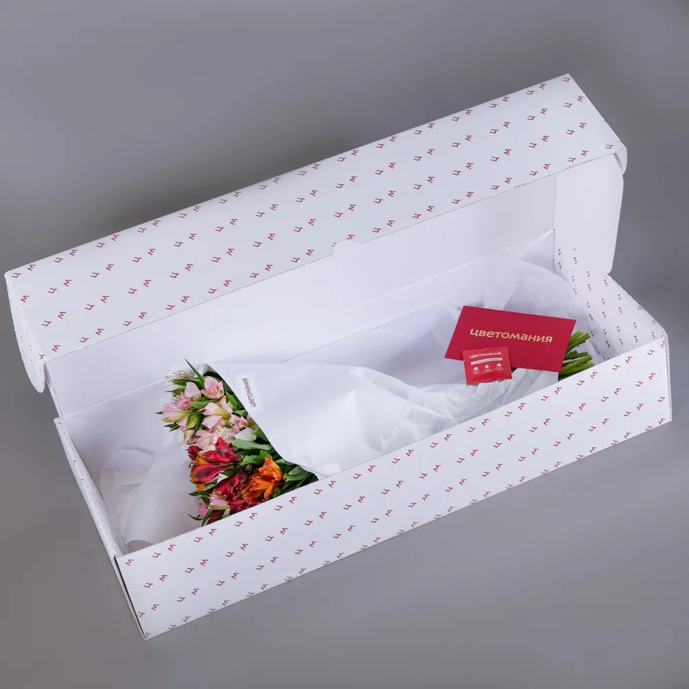 Охапка альстромерий