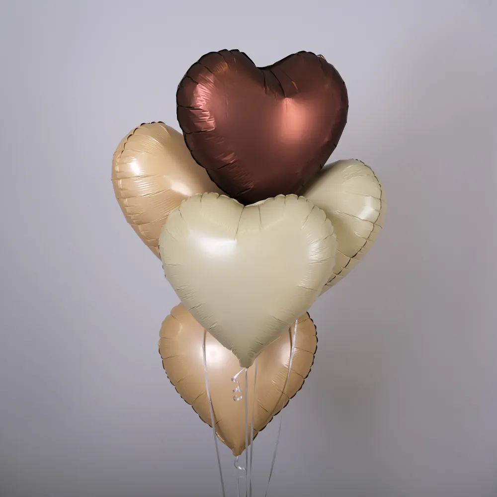 Набор шаров «Сердечки» 5 штук