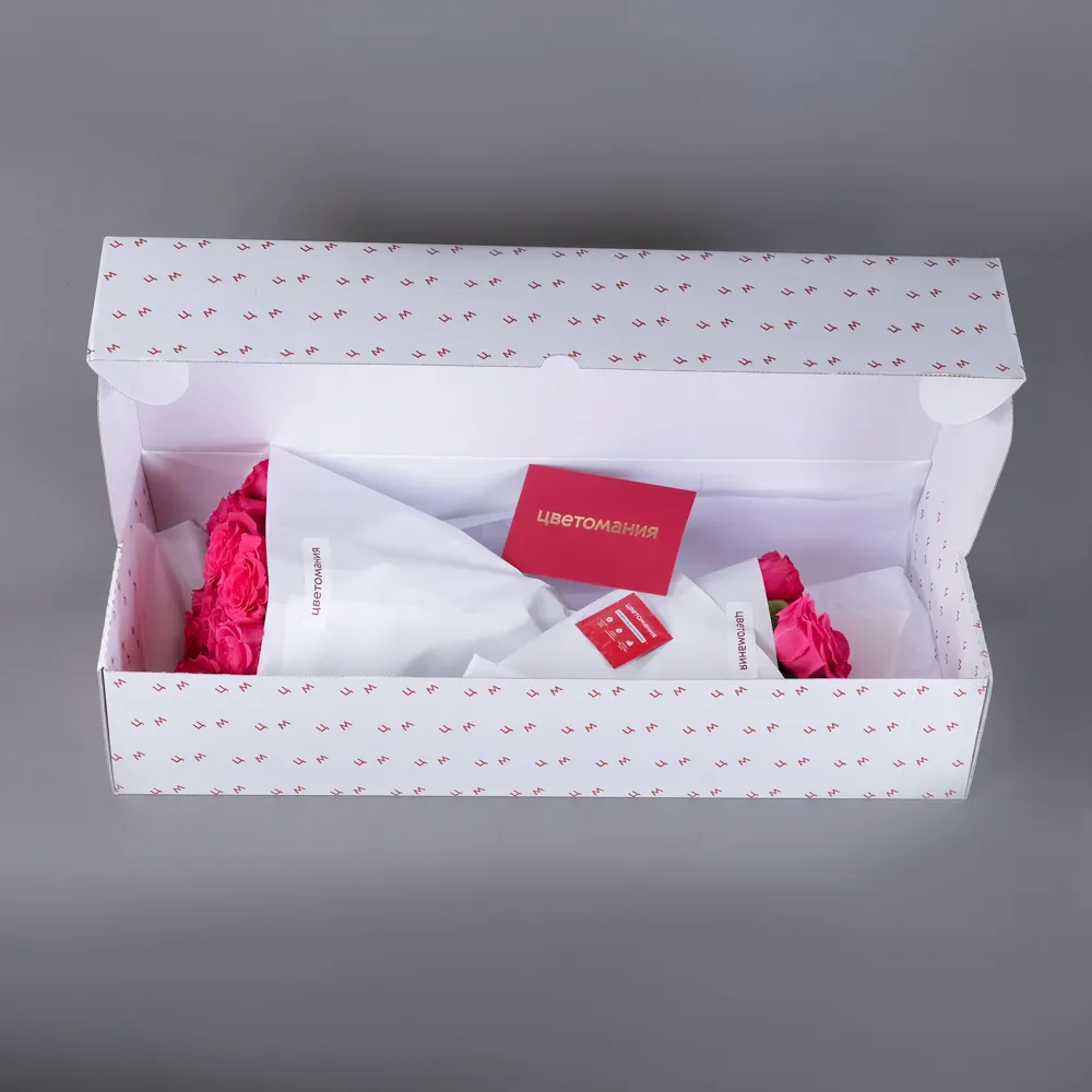 Охапка розовых роз