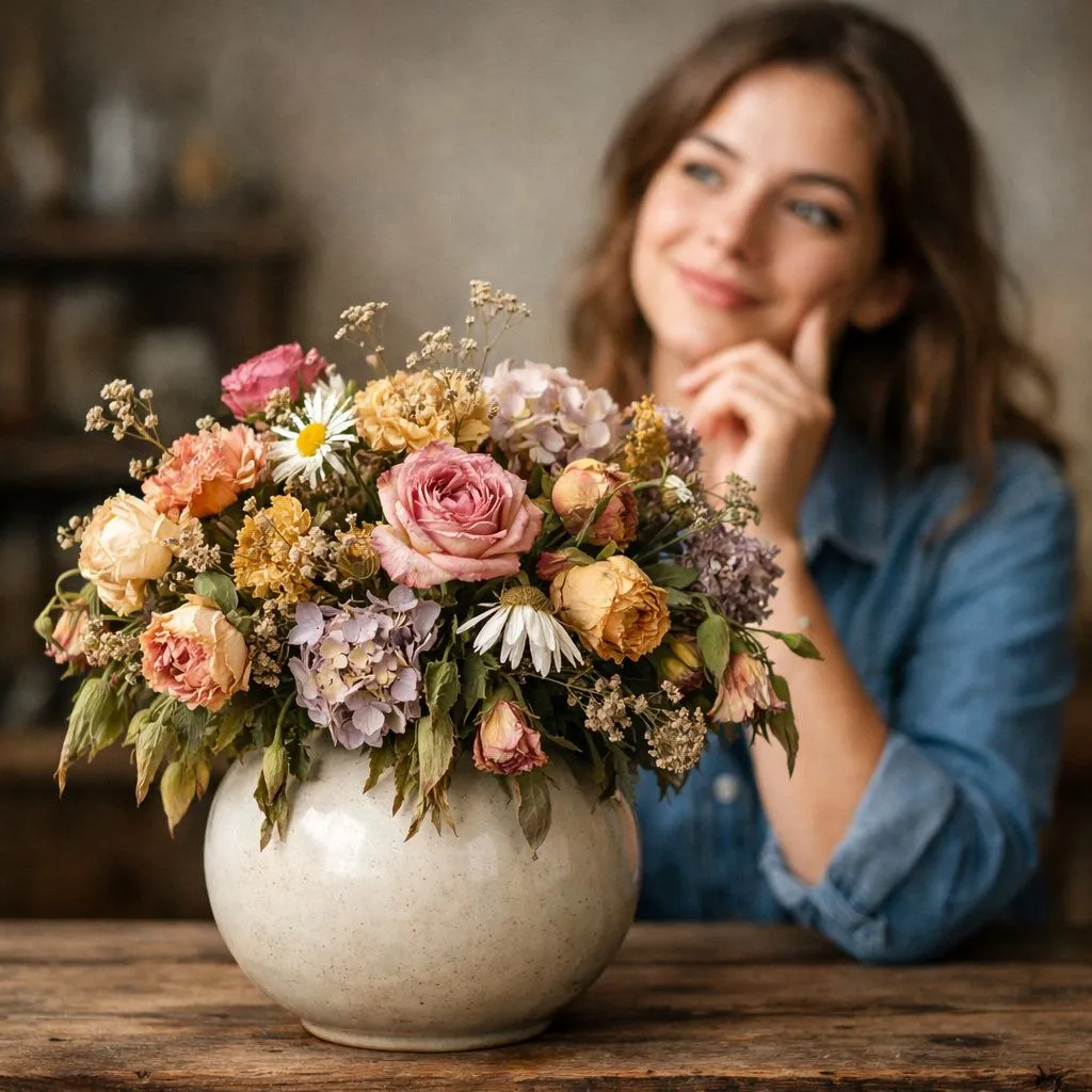 Спасти нельзя выбросить: сушим цветы с 8 марта