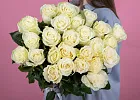 Купить Белая роза (Эквадор) 70 см в  с бесплатной доставкой: цена, фото, описание