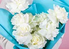 Купить Букет из 9 белых французских роз в  с бесплатной доставкой: цена, фото, описание