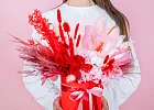 Купить Композиция из сухоцветов «Безумие» в  с бесплатной доставкой: цена, фото, описание