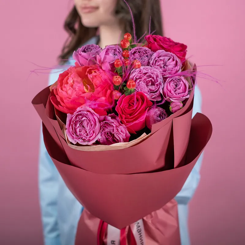 Букет «Розовая мечта»