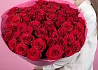 Купить Букет из 51 красной розы 60-70 см (Эквадор) в  с бесплатной доставкой: цена, фото, описание