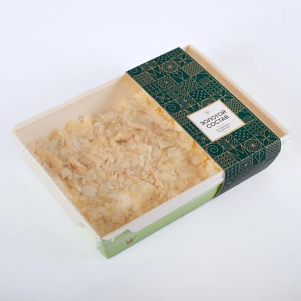 Десерт «НАПОЛЕОН С ЗАВАРНЫМ КРЕМОМ» 250г. Золотой состав