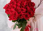 Купить Букет из 35 красных роз 50 см (Эквадор) в  с бесплатной доставкой: цена, фото, описание