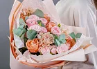 Купить Букет «Лимонный щербет» из кустовых пионовидных роз в  с бесплатной доставкой: цена, фото, описание