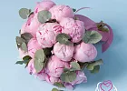 Купить Букет невесты из розовых пионов Сара Бернар в  с бесплатной доставкой: цена, фото, описание