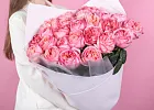 Купить Букет из 25 пионовидных розовых роз 70 см Pink Expression в  с бесплатной доставкой: цена, фото, описание