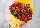 Купить Букет из 25 кустовых роз Фаерфлеш в Санкт-Петербурге с бесплатной доставкой: цена, фото, описание