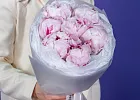 Купить Букет из 7 розовых пионов (Премиум) в  с бесплатной доставкой: цена, фото, описание