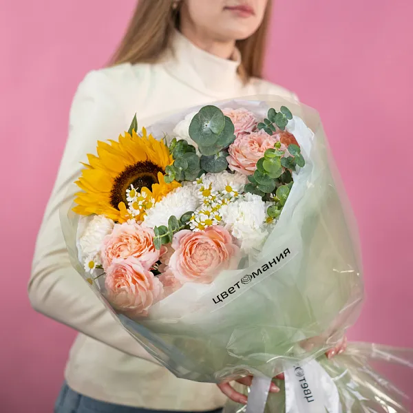 Купить Букет «Тёплая встреча» в  с бесплатной доставкой: цена, фото, описание