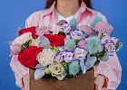 Купить Композиция в деревянном ящике «Магия цветов» в  с бесплатной доставкой: цена, фото, описание