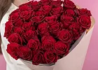 Купить Букет из 35 красных роз 60-70 см (Эквадор) в  с бесплатной доставкой: цена, фото, описание