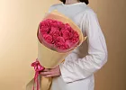 Купить Букет из 15 розовых роз 50 см (Эквадор) в  с бесплатной доставкой: цена, фото, описание