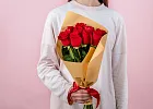 Купить Букет из 9 красных роз 50 см (Эквадор) в  с бесплатной доставкой: цена, фото, описание
