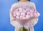 Купить Букет из 30 розовых пионов (Премиум) в  с бесплатной доставкой: цена, фото, описание