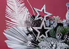 Купить Композиция «Black and silver» в  с бесплатной доставкой: цена, фото, описание