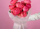 Купить Букет из 15 коралловых пионов (Премиум) в  с бесплатной доставкой: цена, фото, описание