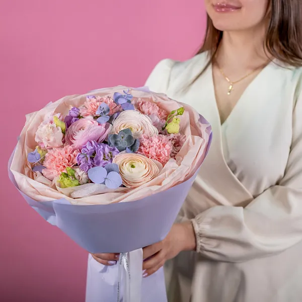 Купить Букет «Акварель» в  с бесплатной доставкой: цена, фото, описание