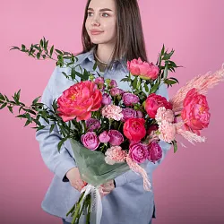 Купить Букет «Летний сад» в  с бесплатной доставкой: цена, фото, описание