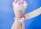 Купить Букет из 8 розовых пионов (Премиум) в  с бесплатной доставкой: цена, фото, описание