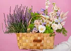 Купить Композиция в корзине «Сказочная история» в  с бесплатной доставкой: цена, фото, описание