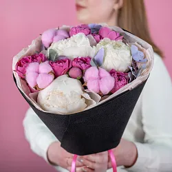 Купить Букет «Тёплые объятия» в  с бесплатной доставкой: цена, фото, описание