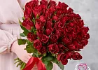 Купить Букет «51 красная кенийская роза» в Санкт-Петербурге с бесплатной доставкой: цена, фото, описание