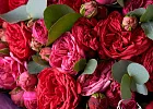 Купить Букет 41 пионовидная роза микс в  с бесплатной доставкой: цена, фото, описание