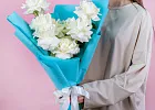 Купить Букет из 9 белых французских роз в  с бесплатной доставкой: цена, фото, описание