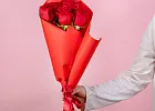 Купить Букет из 6 красных роз 50 см (Эквадор) в  с бесплатной доставкой: цена, фото, описание