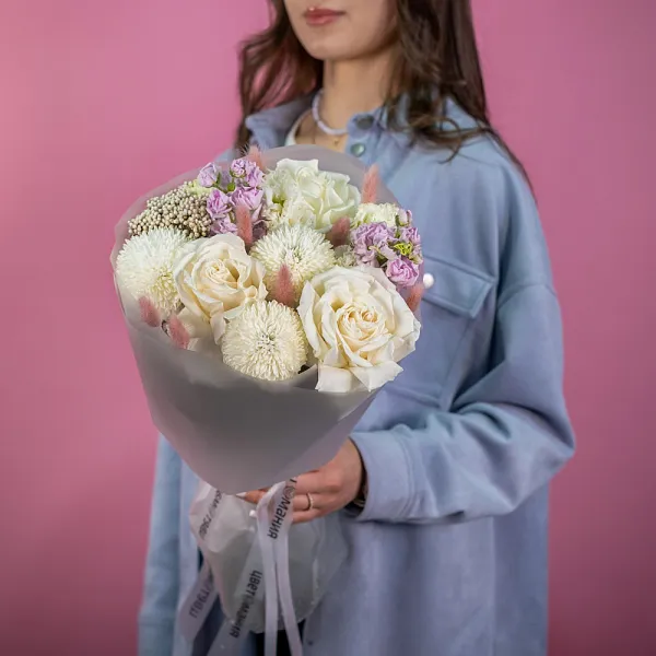 Купить Букет «Нежное чувство» в  с бесплатной доставкой: цена, фото, описание