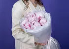 Купить Букет из 7 розовых пионов (Премиум) в  с бесплатной доставкой: цена, фото, описание