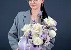 Купить Композиция в тыкве «Гармония цветов» в  с бесплатной доставкой: цена, фото, описание