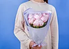 Купить Букет из 6 розовых пионов (Премиум) в  с бесплатной доставкой: цена, фото, описание