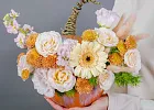 Купить Композиция в тыкве «Ваза из тыквы» в  с бесплатной доставкой: цена, фото, описание