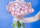 Купить Букет из 30 розовых пионов (Премиум) в  с бесплатной доставкой: цена, фото, описание