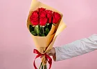 Купить Букет из 9 красных роз 50 см (Эквадор) в  с бесплатной доставкой: цена, фото, описание