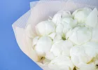 Купить Букет из 10 белых пионов (Премиум) в  с бесплатной доставкой: цена, фото, описание