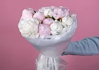 Купить Букет из 11 белых и розовых пионов (Премиум) в  с бесплатной доставкой: цена, фото, описание
