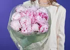 Купить Букет из 11 розовых пионов (Премиум) в  с бесплатной доставкой: цена, фото, описание