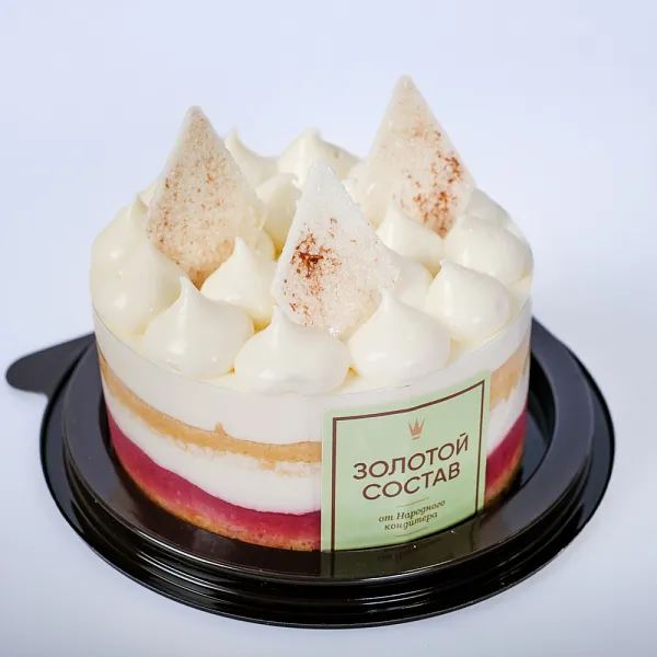 Десерт «Молочная девочка клубника-малина» 250г. ЗОЛОТОЙ СОСТАВ