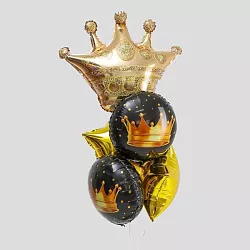 Купить Набор из 5 шаров «Король вечеринок» в Санкт-Петербурге с бесплатной доставкой: цена, фото, описание