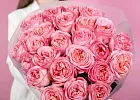 Купить Букет из 25 пионовидных розовых роз 50 см Pink Expression в  с бесплатной доставкой: цена, фото, описание