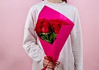 Купить Букет из 13 красных роз 50 см (Эквадор) в  с бесплатной доставкой: цена, фото, описание
